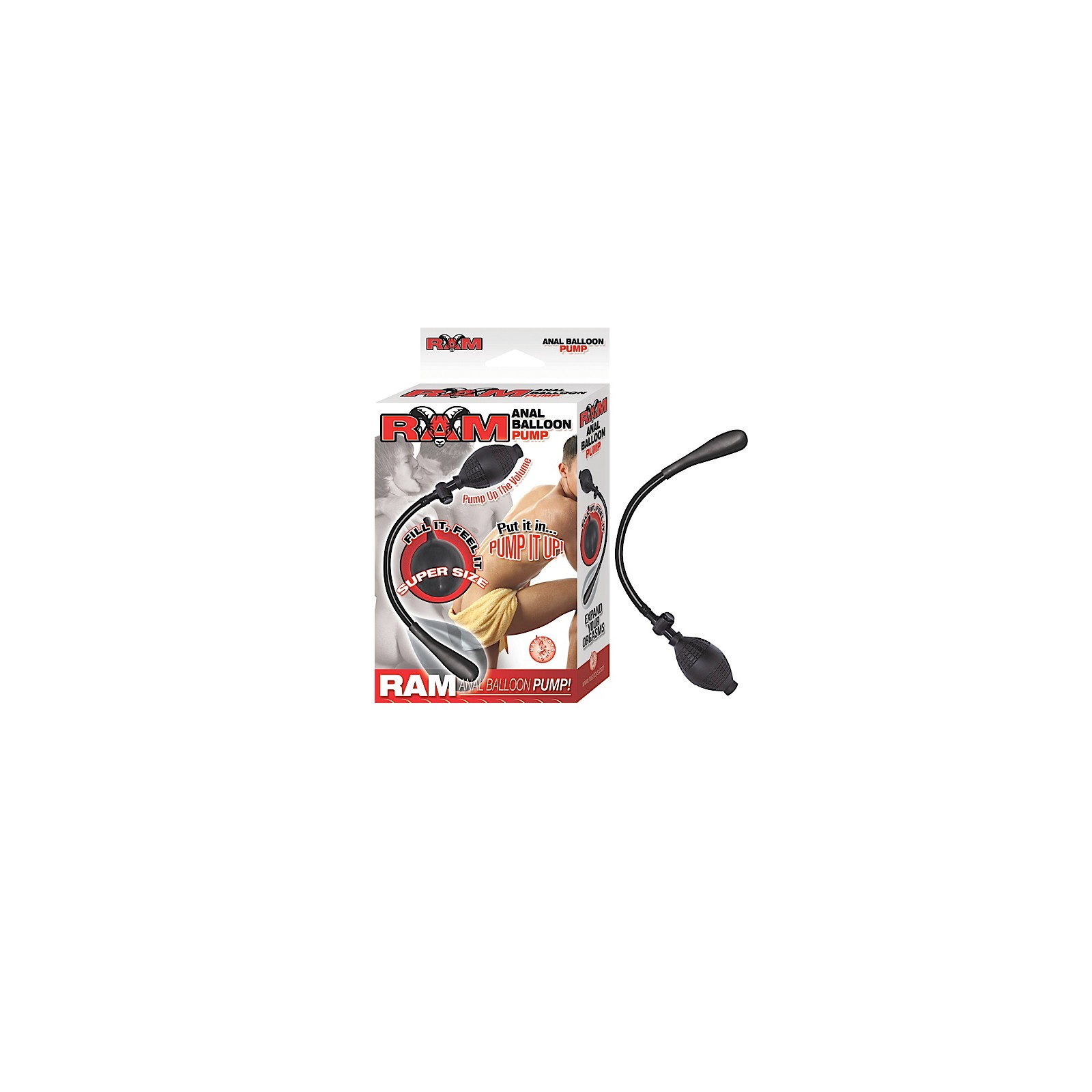 Ram Anal Balloon Pump Black