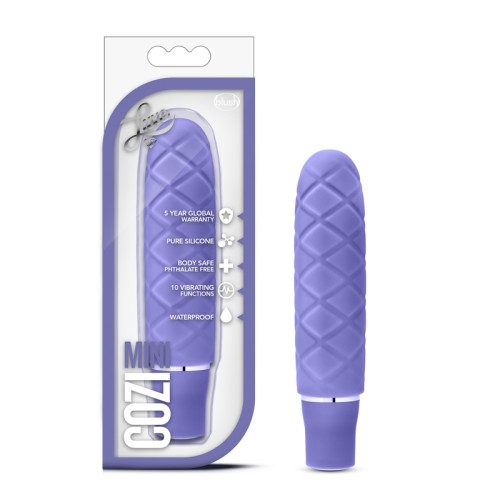 Luxe Cozi Mini Silicone Slimline Vibrator Periwinkle