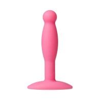 Platinum Premium Silicone Smooth Mini Plug Small Pink