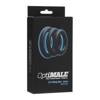 OptiMALE 3 C-Ring Set Thick Black