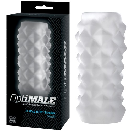 OptiMALE Reversible UR3 Stroker Clear Studs