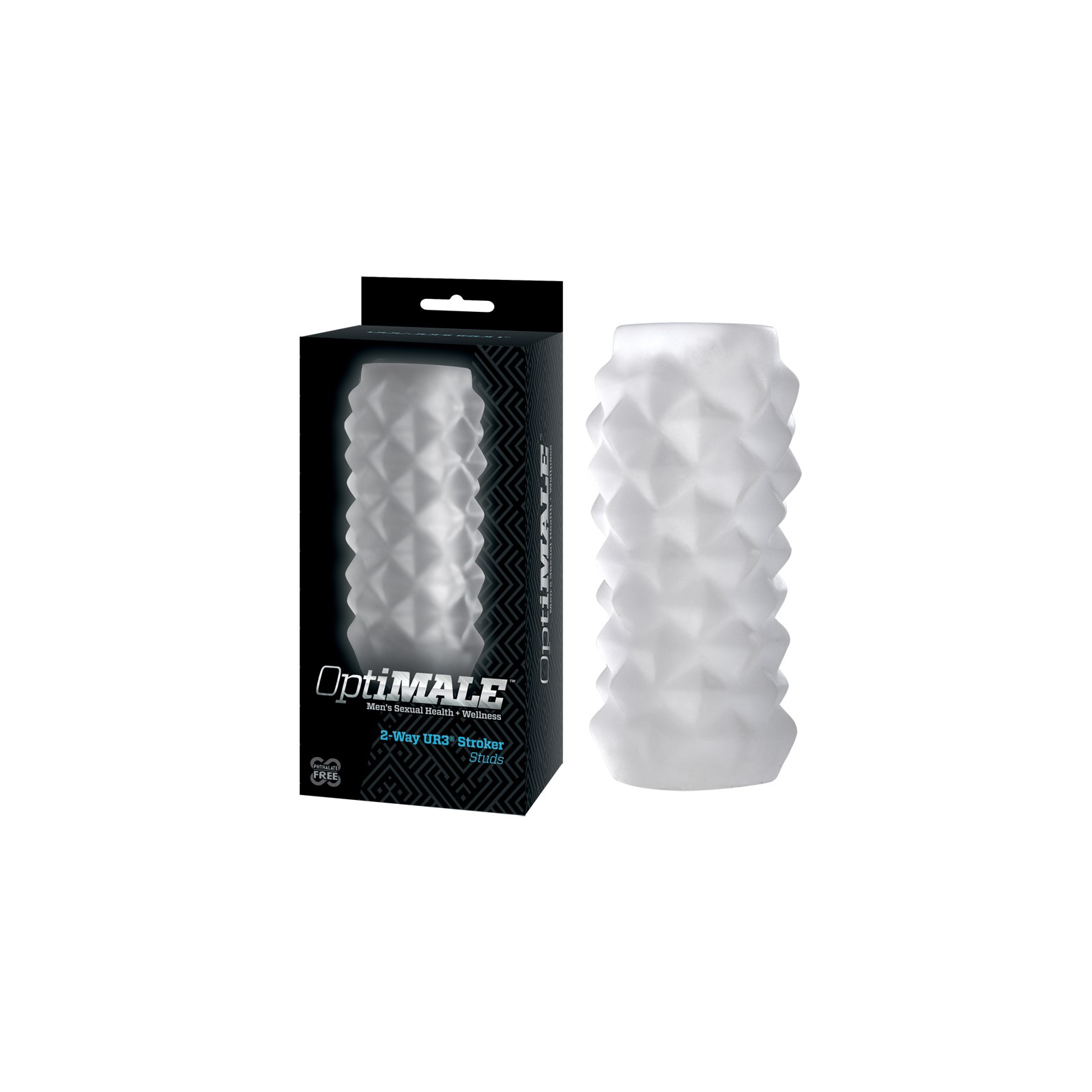 OptiMALE Reversible UR3 Stroker Clear Studs