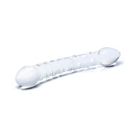 Dildo de Vidrio Double Trouble de 10 in. - Perfecto para Parejas