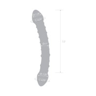 Dildo de Vidrio Double Trouble de 10 in. - Perfecto para Parejas