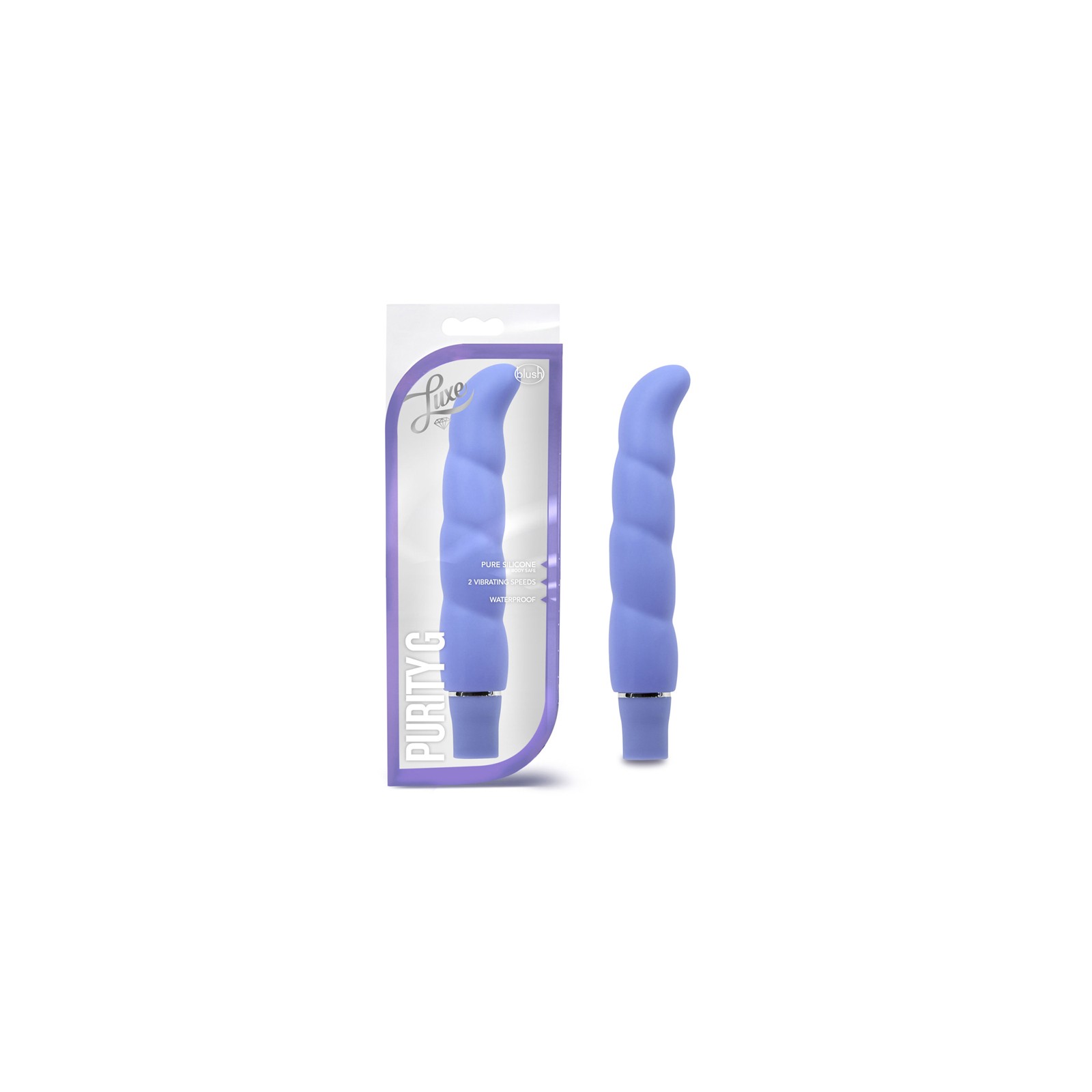 Luxe Purity G Silicone G-Spot Vibrator