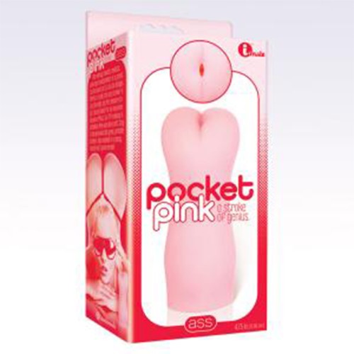 The 9's Pocket Pink Ass Masturbator for Travel Pleasure