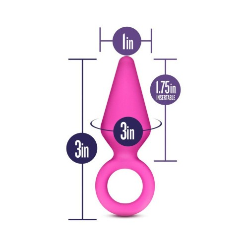 Plug Anal Pequeño Luxe Candy Rimmer - Rosa