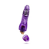 Naturally Yours Fantasy Vibe 8.5 in. Vibrating Dildo Purple