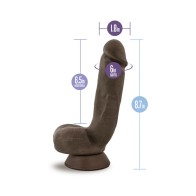 Au Naturel Jerome 8.5 in. Posable Dual Density Dildo - Realistic Pleasure