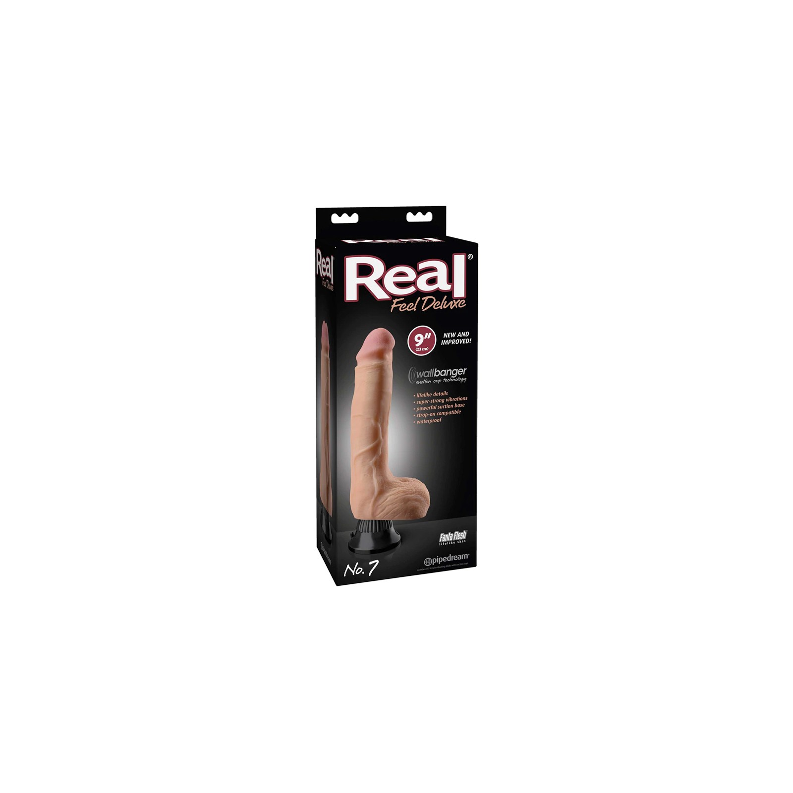 Dildo Vibrador Real Feel Deluxe No. 7 - Beige