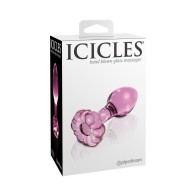 Plug Anal de Vidrio Icicles No. 48 - Juego Anal Elegante