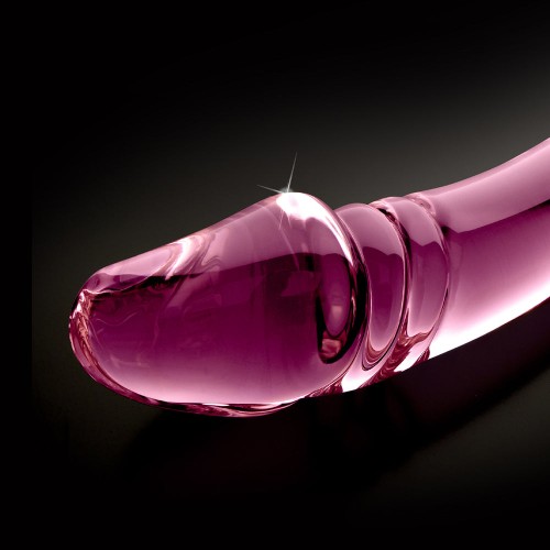 Dildo de Vidrio de Doble Extremo Icicles No. 57