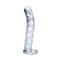 Dildo Curvado de Vidrio Icicles Pipedream