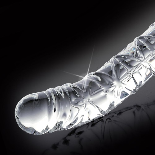 Pipedream Icicles Curved Glass Dildo