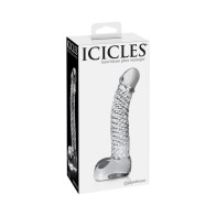 Descubre el Placer con el Dildo de Cristal Pipedream Icicles