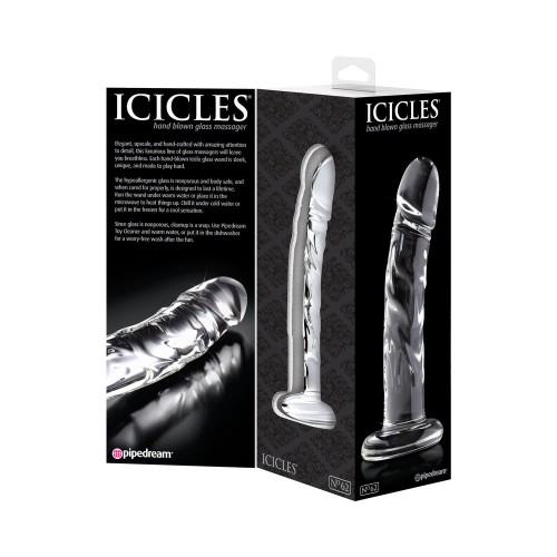 Dildo de Vidrio Icicles No. 62