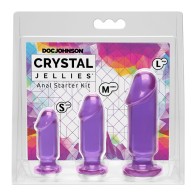 Crystal Jellies Anal Starter Kit Purple