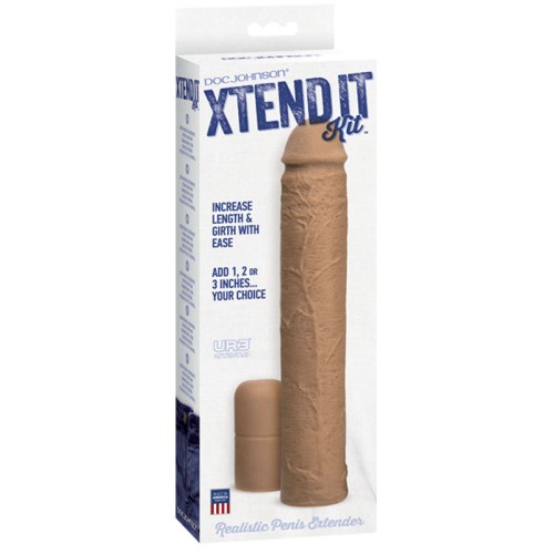 Kit Xtend It de Aumento de Longitud en Marrón