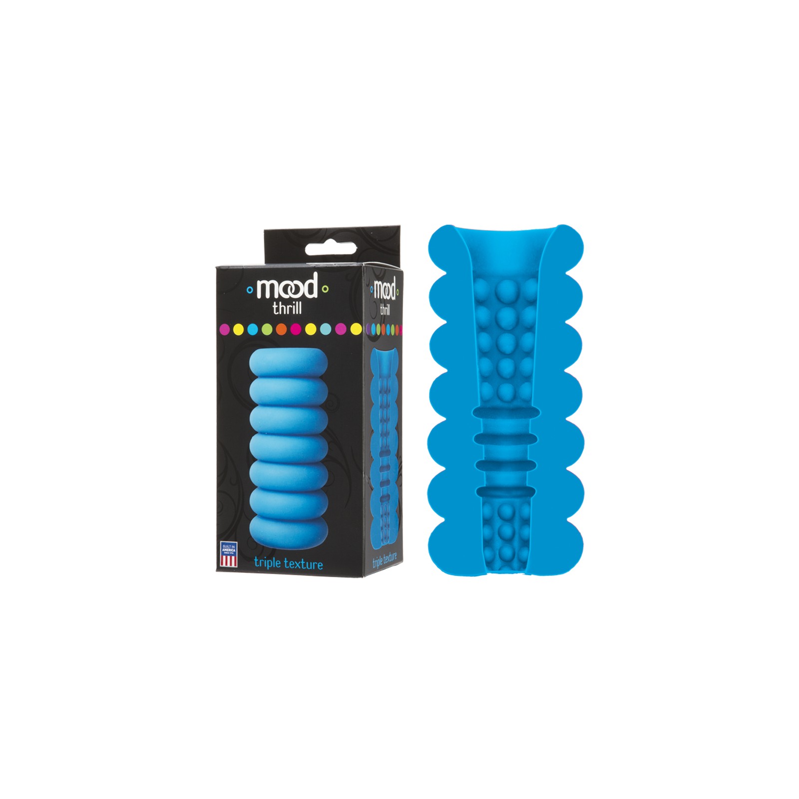 Mood Thrill Blue Handheld Stroker