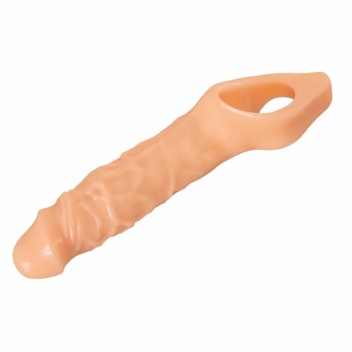 Size Matters Really Ample Penis Enhancer Sheath White