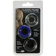 SI Power Stretch Donuts 3-Pack for Enhanced Pleasure