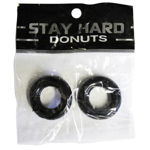 SI Power Stretch Donuts 2-Pack Black