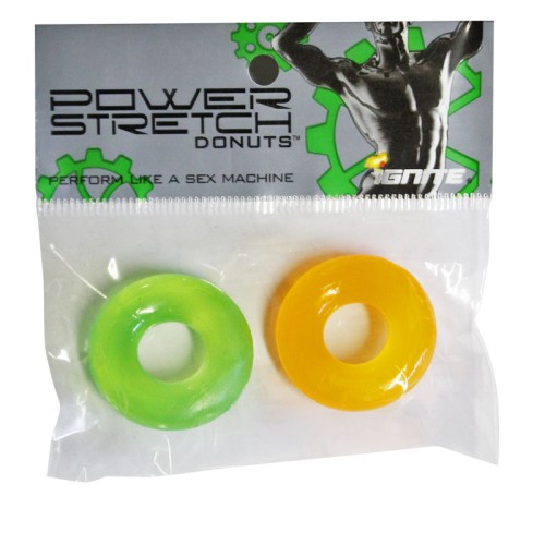 Donuts Power Stretch TPE 2-Pack Naranja Verde