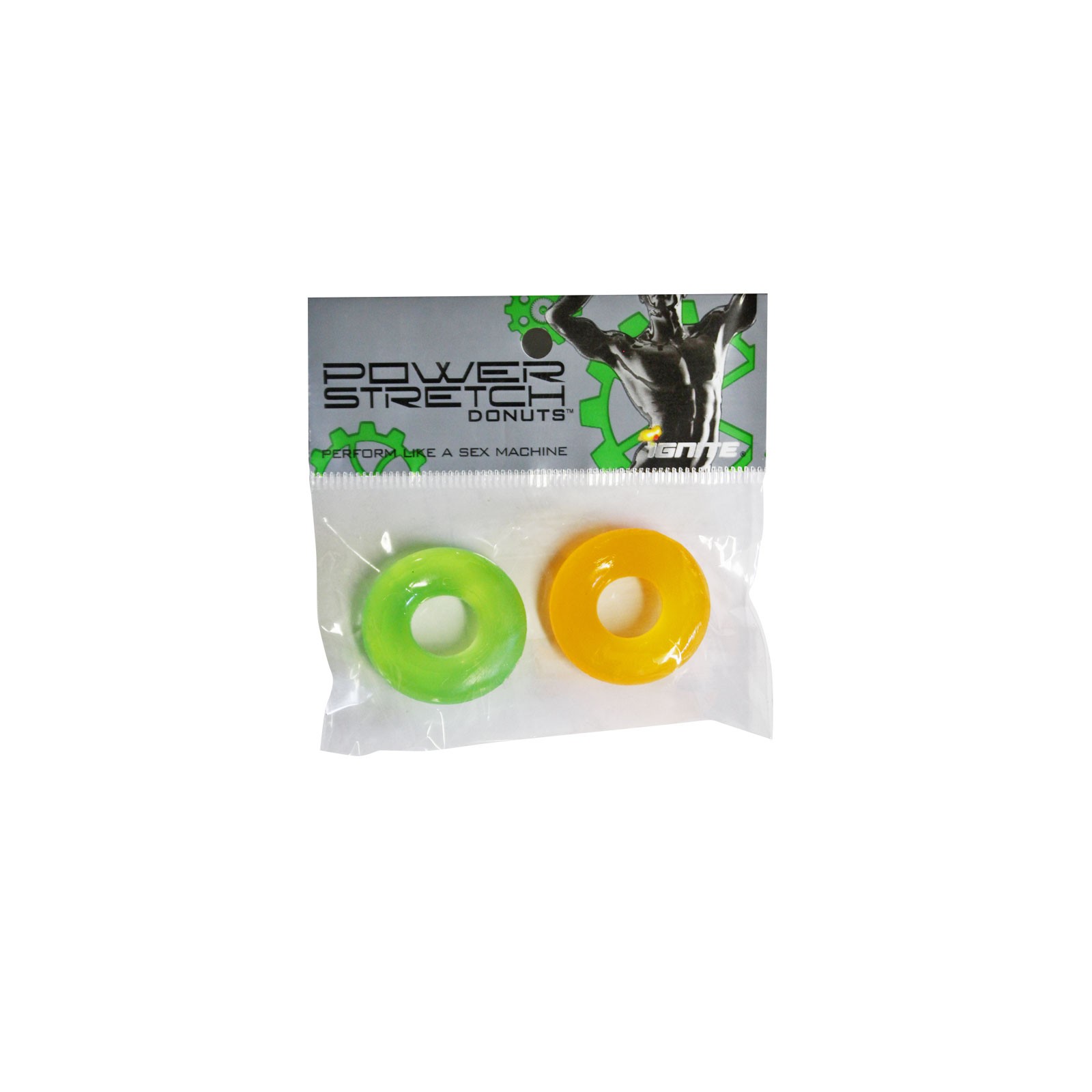 Donuts Power Stretch TPE 2-Pack Naranja Verde