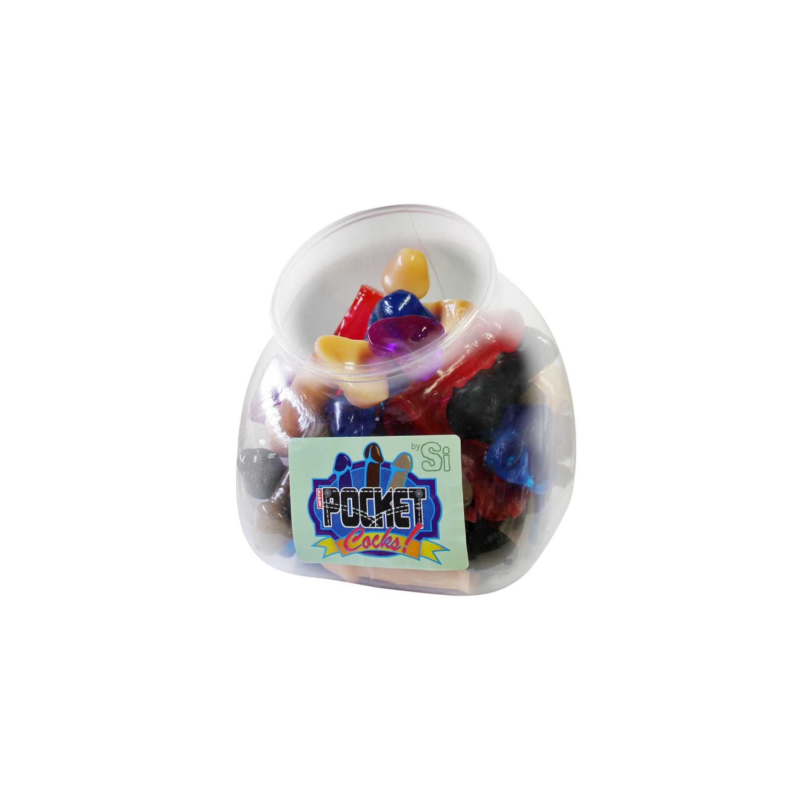 3in Pocket Cocks Bowl of 30 - Fun Party Favors