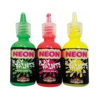 Neon Body Paints 3pk Card - Vibrant Fun