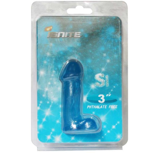 Pene de PVC de 3 in. con Bolas Azul