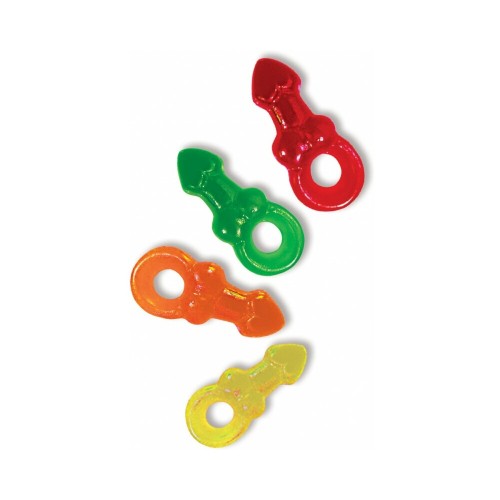 Anillos Gummy en Forma de Pene para Despedidas de Soltera