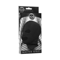 Masters Façade Spandex Hood with Eye and Mouth Holes Black - Role Play Essential