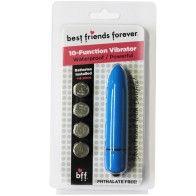 BFF Waterproof Bullet Vibrator with 10 Functions