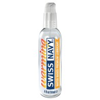 Swiss Navy Warming Water-Based Lubricant 4 oz