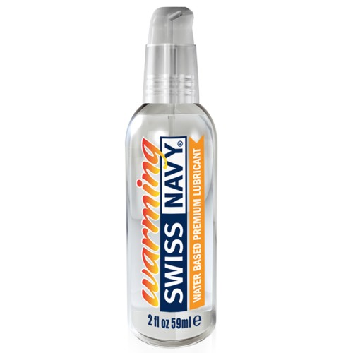 Swiss Navy Warming Water-Based Lubricant - Enhanced Pleasure