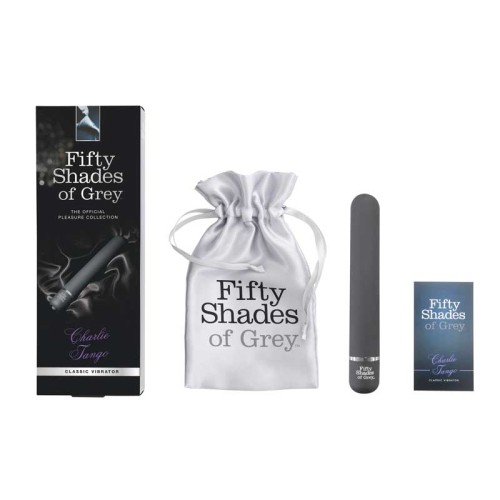 Fifty Shades of Grey Charlie Tango Classic Vibrator Black