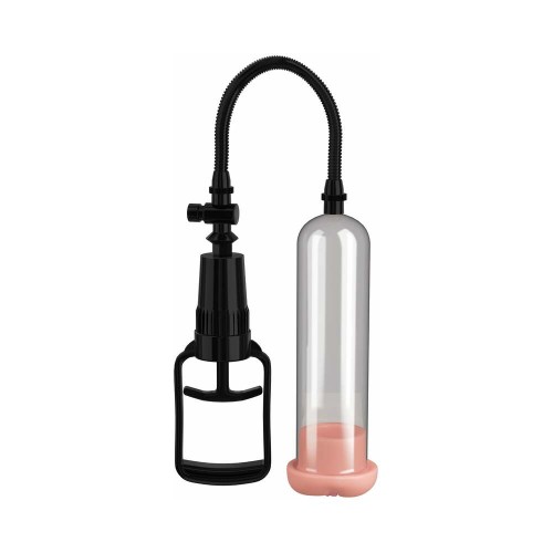 Pipedream Pump Worx Beginner's Pussy Pump - Beige/Clear