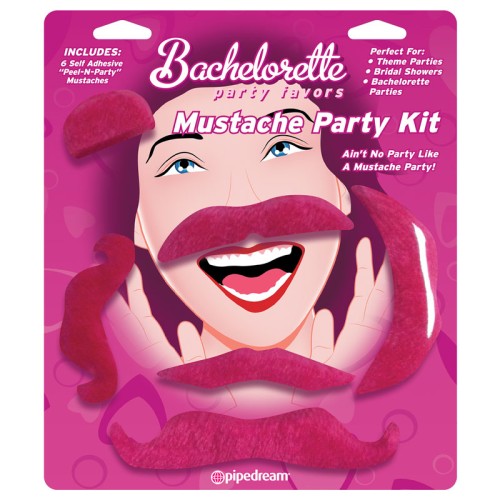 Pipedream Bachelorette Party Mustache Kit