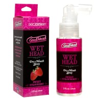 GoodHead Juicy Strawberry Dry Mouth Spray for Oral Pleasure