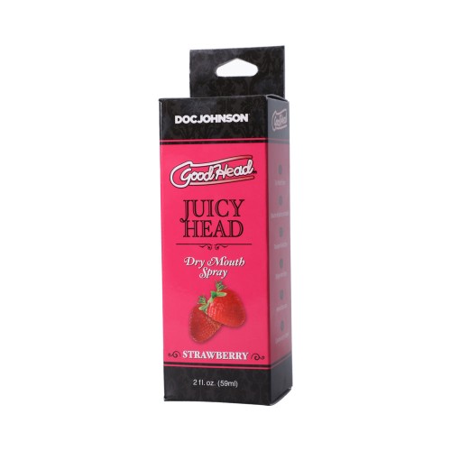 GoodHead Juicy Strawberry Dry Mouth Spray for Oral Pleasure