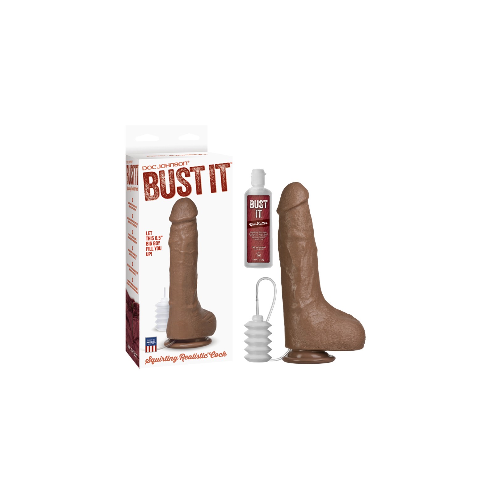 Pene Realista Squirter Bust It