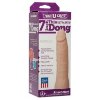 Vac-U-Lock 7 Inch Thin Dong White