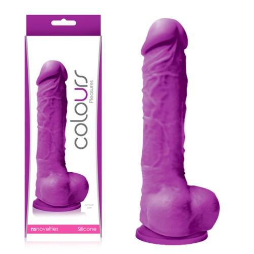 Colours Pleasures 5-inch Purple Dildo for Fun