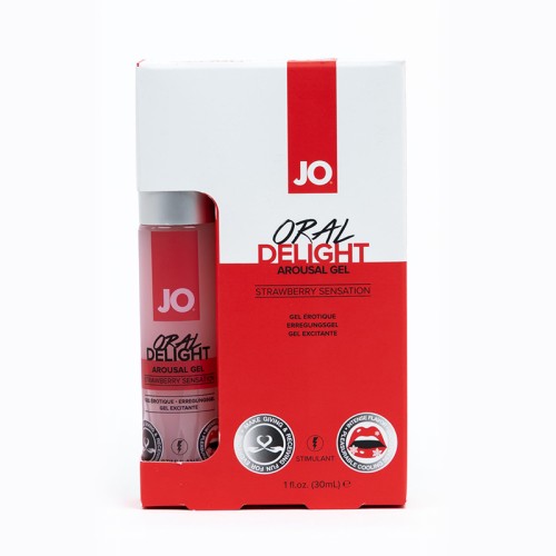 JO Oral Delight Arousal Gel Strawberry Sensation