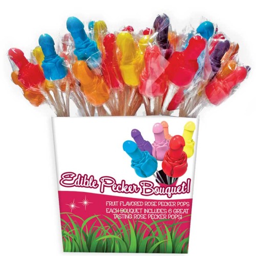 Pecker Candy Bouquet - 72 Piece Display