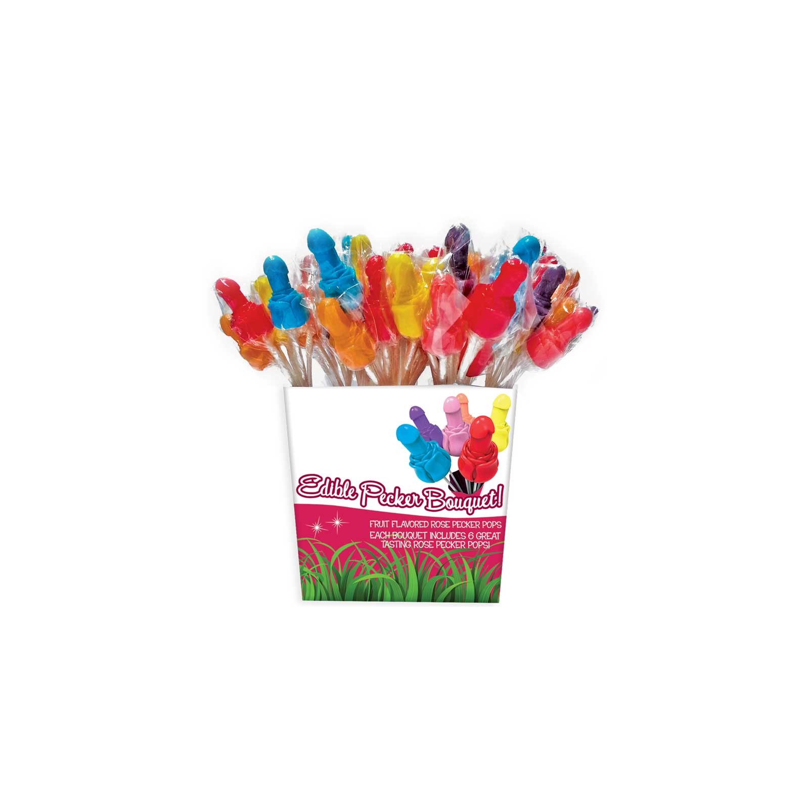 Pecker Candy Bouquet - 72 Piece Display