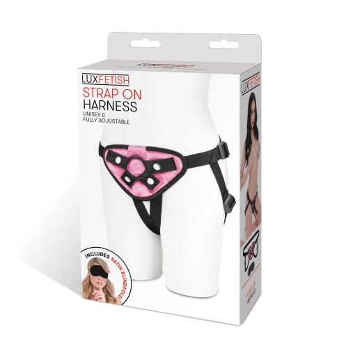 Arnés Neopreno Lux Fetish para Strap-On para el Placer Definitivo