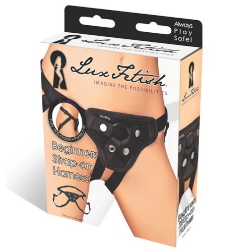 Lux Fetish Beginner Strap-On Harness for Exploring Pleasure