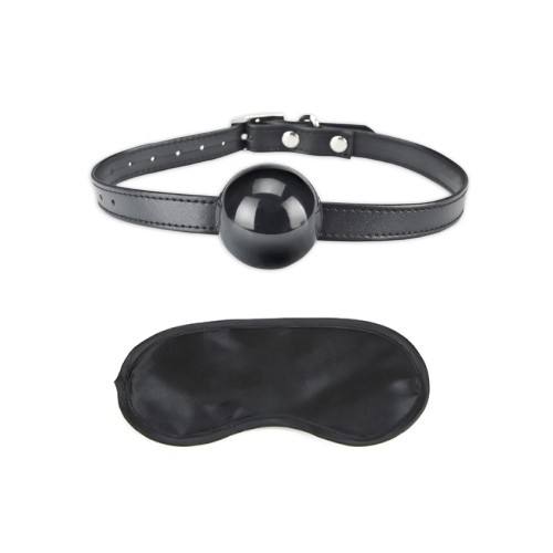 Lux Fetish Silicone Ball Gag for BDSM Adventures